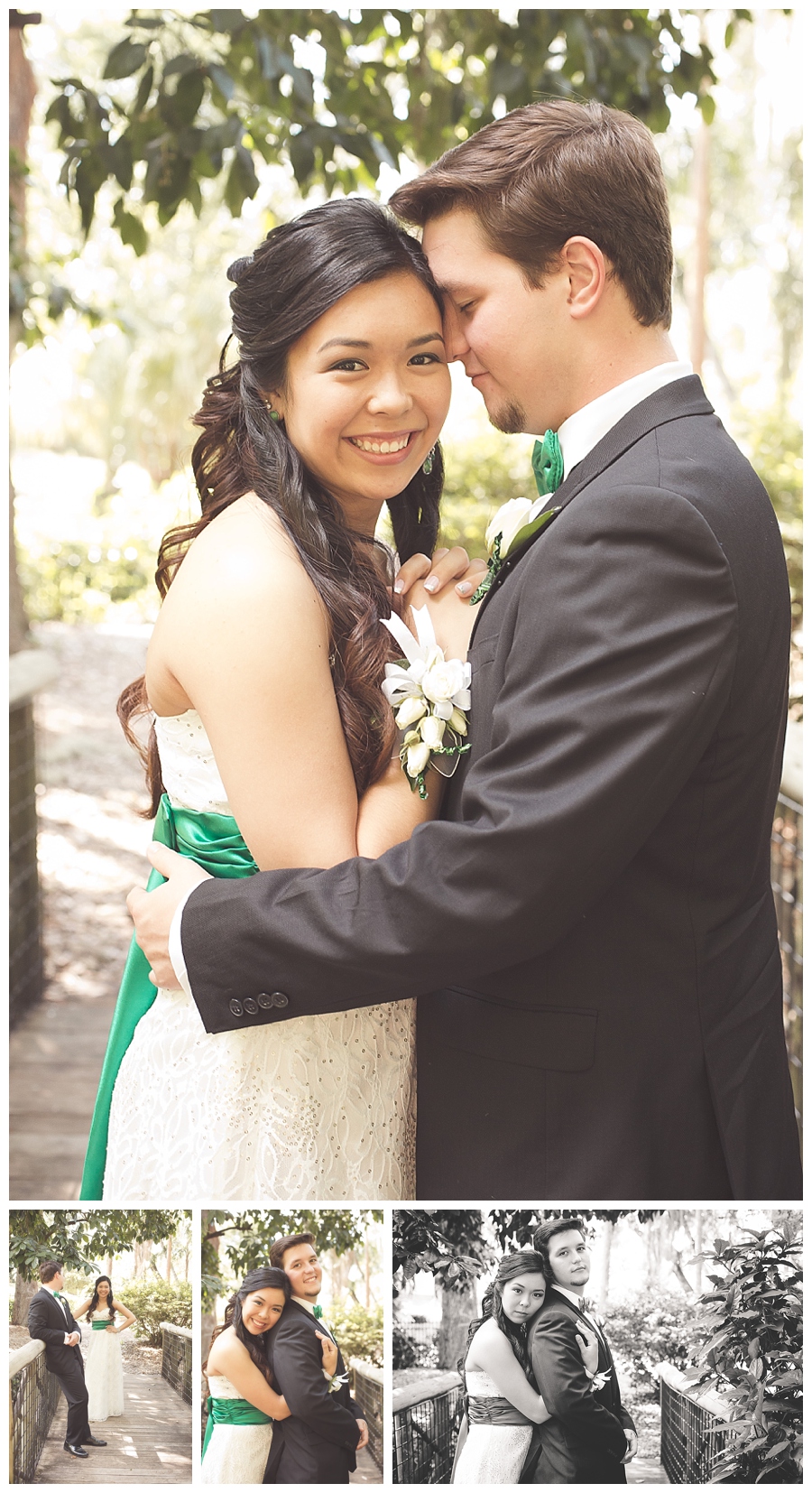 Couple posing during their session with Orlando senior photographer