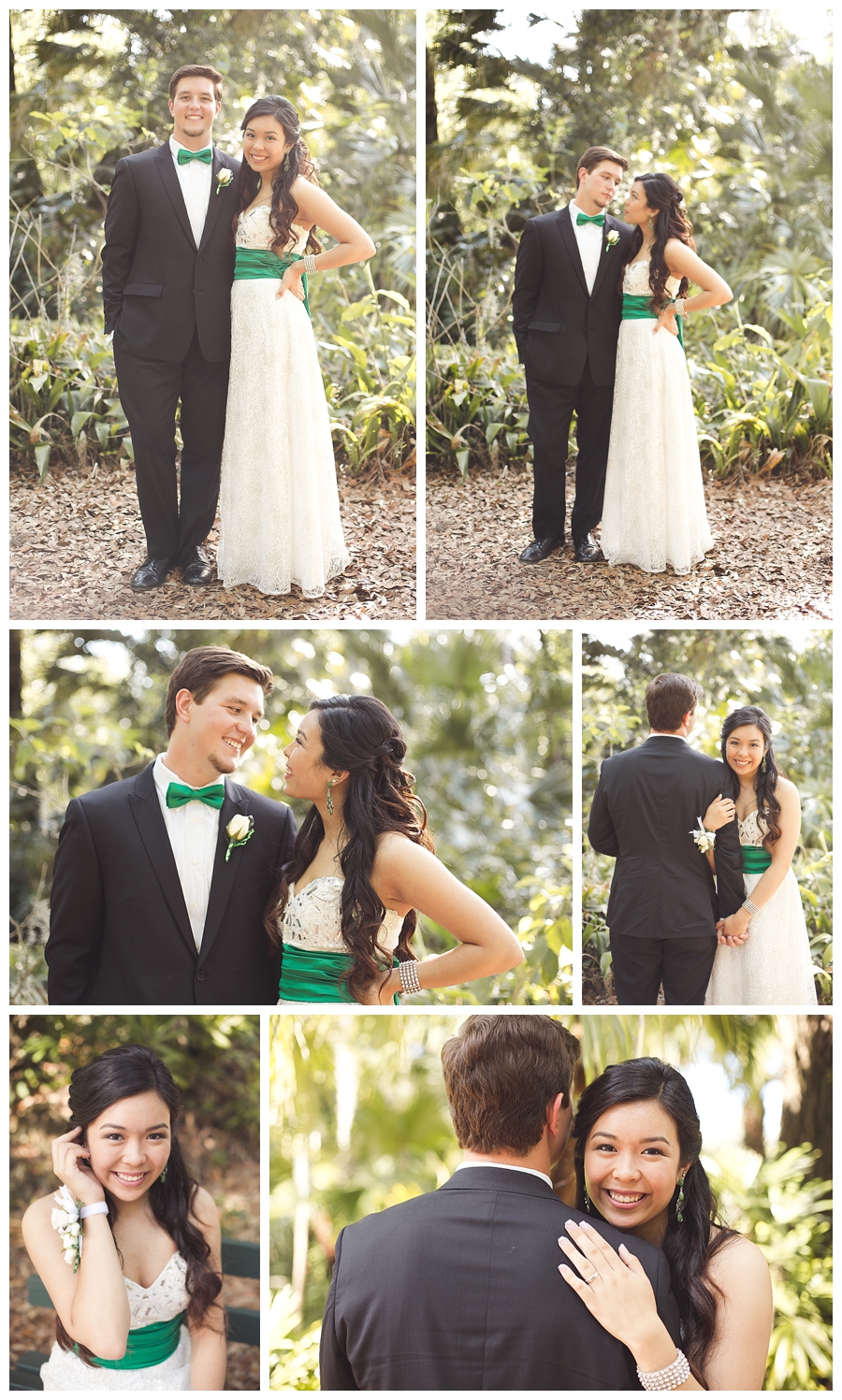 Beautiful couple before prom taken by Orlando senior photographer