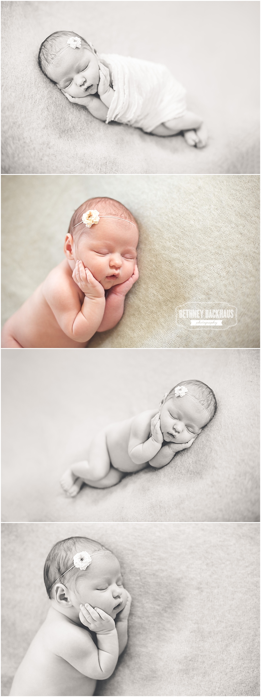 baby poses for mount dora newborn photographer