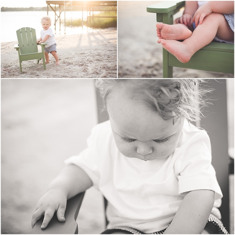 Mount Dora child photographer beach session