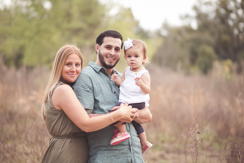  Family of 3 - happy 1 year | Baby Photographer Orlando FL