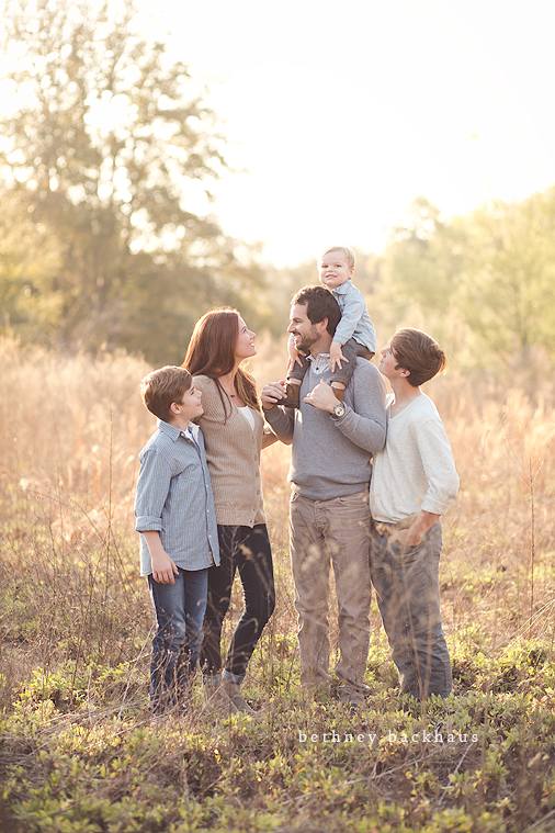 Family of 5- Sunset Family Session | Family Photographer Orlando FL