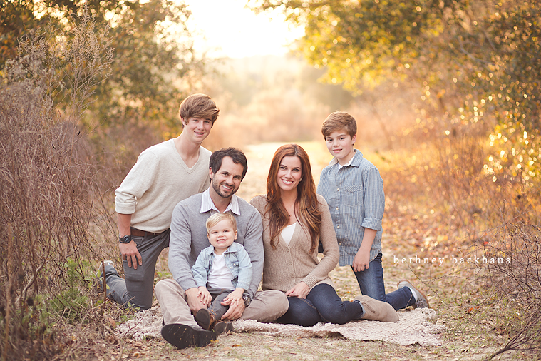 Family of 5- Sunset Family Session | Family Photographer Orlando FL