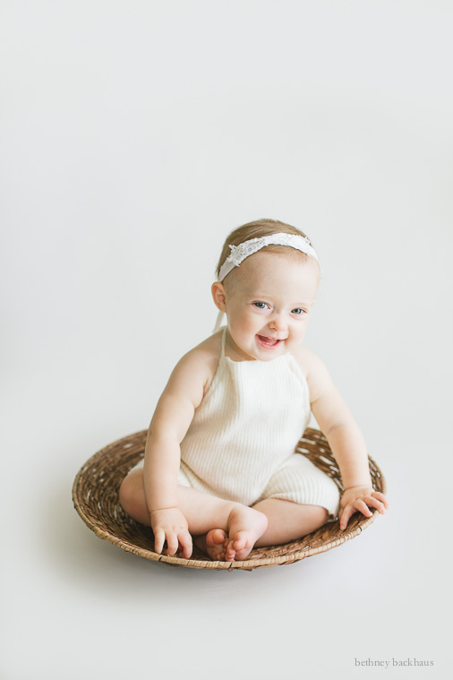 Orlando Baby Photographer | 10 month baby studio session