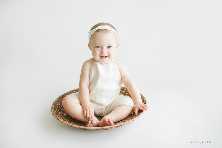 Orlando Baby Photographer | 10 month baby studio session