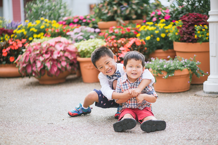 Brothers post Disney World Family Photographer